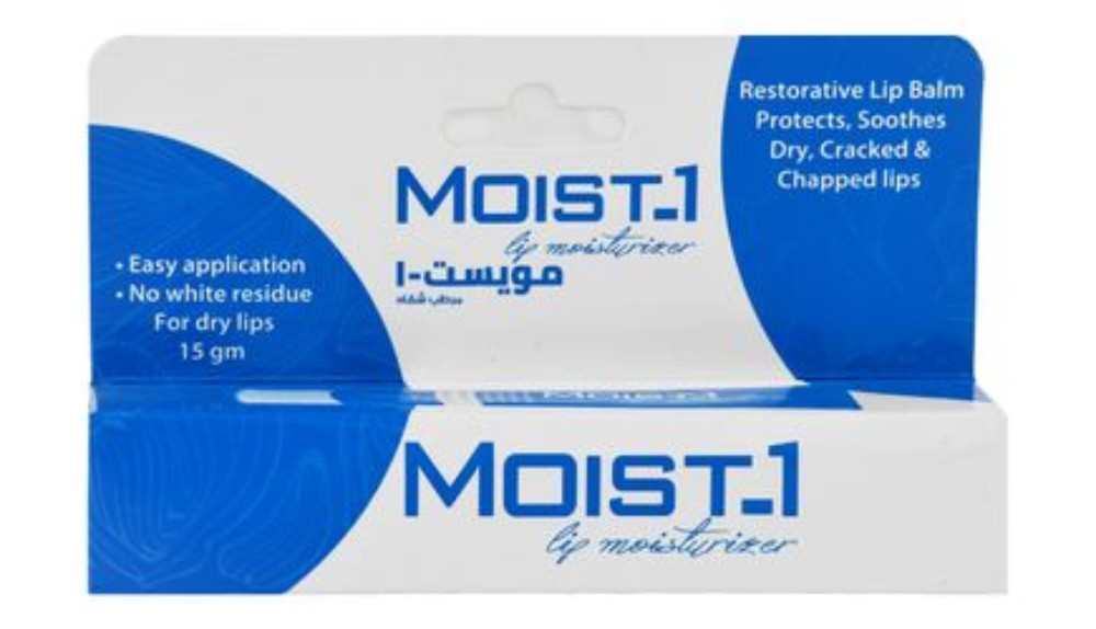 Moist-1 Restorative, Protecting & Soothing Lip Balm for Dry, Cracked & Chapped Lips