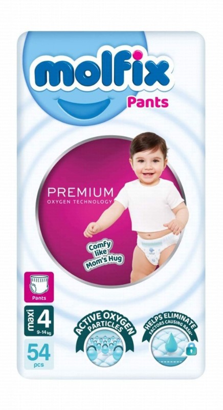 Molfix Premium Maxi Baby Diaper Pants Size 4 (9-14kg)
