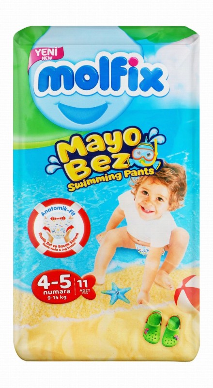 Molfix Swimming Diaper Pants Size 4-5 (9-15kg)