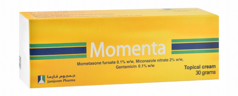 Momenta 0.1% Mometasone Furoate, 2% Miconazole Nitrate & 0.1% Gentamicin Topical Cream
