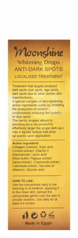 Moonshine Whitening Anti-Dark Spots Face Concentrate with Collagen & Vitamin C