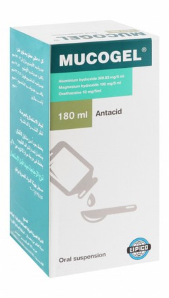 Mucogel Antacid & Surface Anaesthetic Suspension