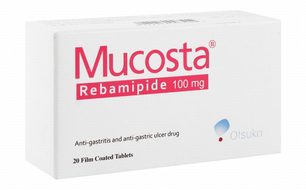 Mucosta 100mg Rebamipide Anti-Gastritis & Anti-Gastric Ulcer Medication