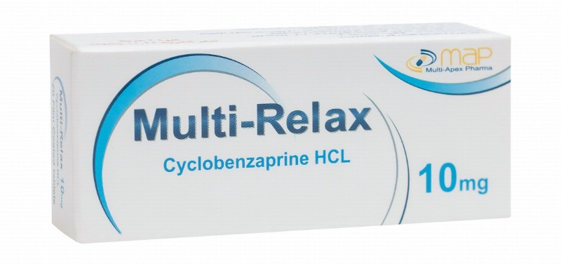 Multi Relax 10mg Cyclobenzaprine Hydrochloride