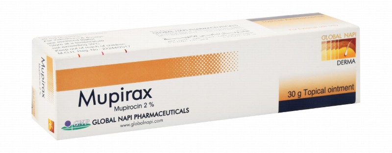 Mupirax 2% Mupirocin Antibacterial Topical Ointment