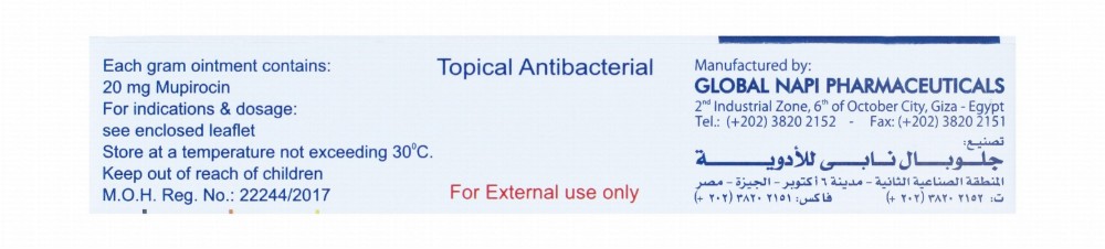 Mupirax 20mg Mupirocin Ointment