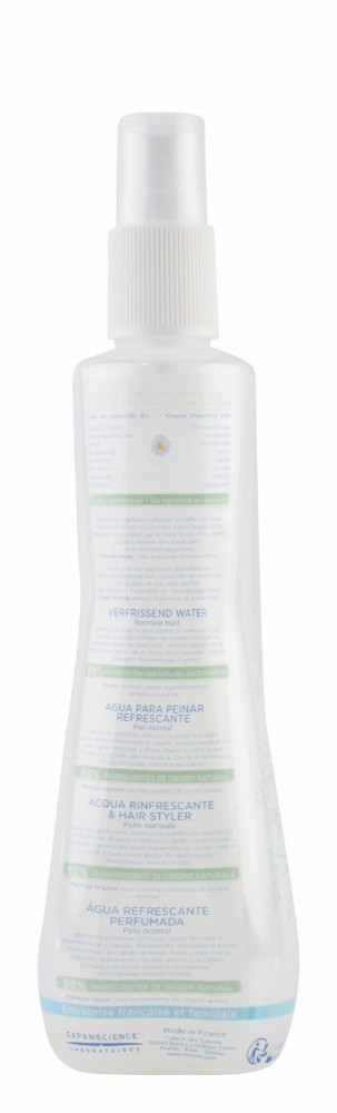 Mustela Baby Hair Styler & Skin Freshener Spray with Organic Chamomile Water for Normal Skin (0+ Months)