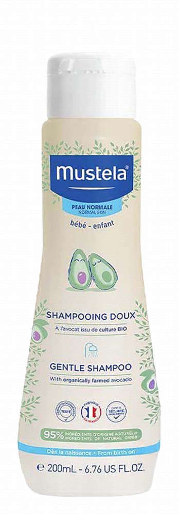 Mustela Gentle Baby Shampoo with Avocado Extract for Normal Scalp (0+ Months)