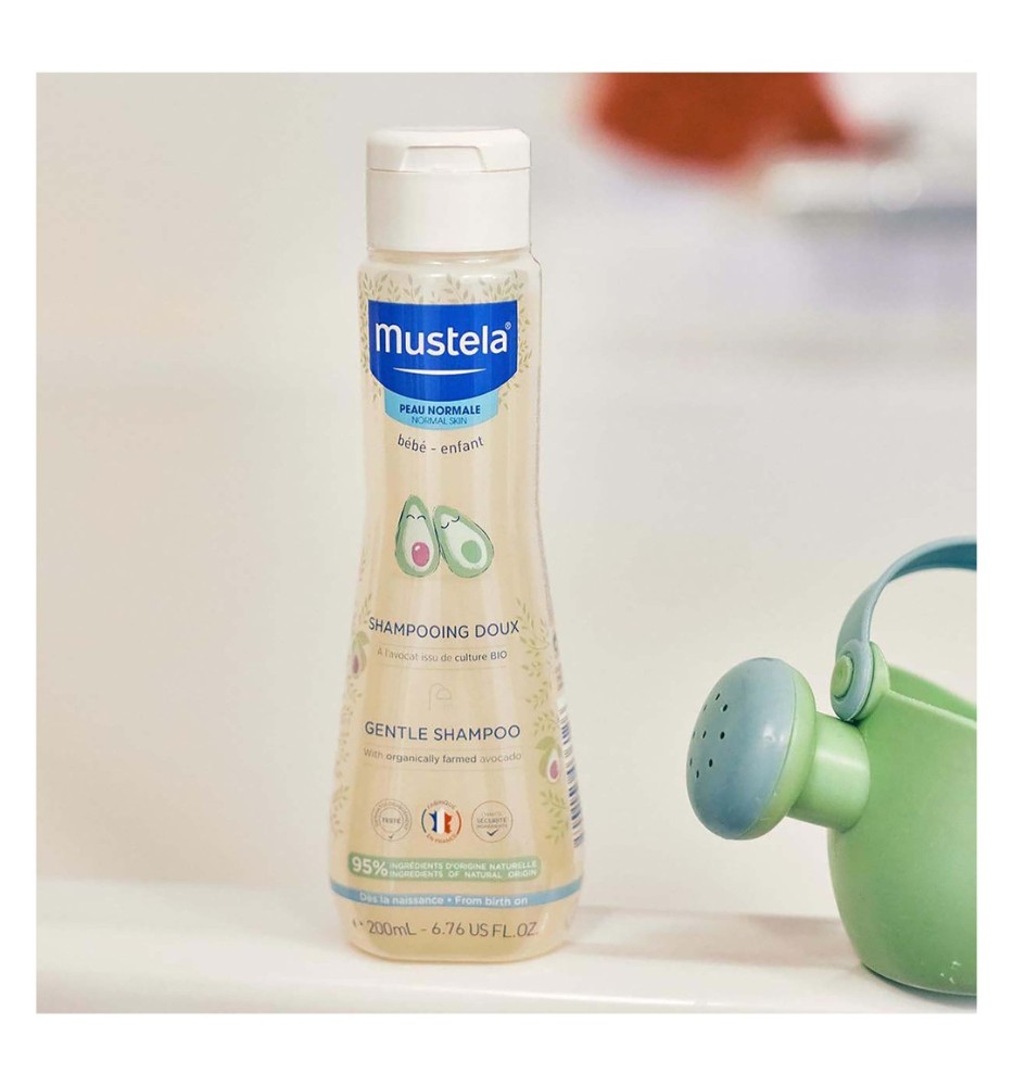 Mustela Gentle Baby Shampoo with Avocado Extract for Normal Scalp (0+ Months)