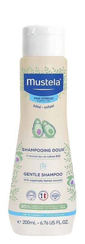 Mustela Gentle Baby Shampoo with Avocado Extract for Normal Scalp (0+ Months)