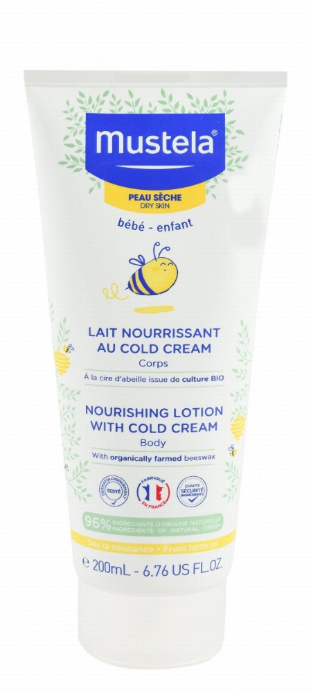 Mustela Nourishing Body Lotion with Beeswax for Dry Skin (0+ Months)