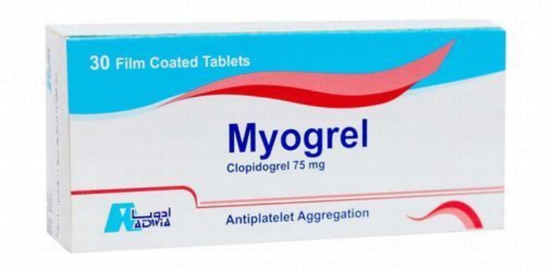 Myogrel 75mg Clopidogrel Antiplatelet