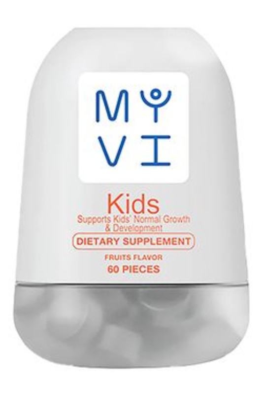 MYVI Kids' Normal Growth & Development Support Supplement Fruit Flavor