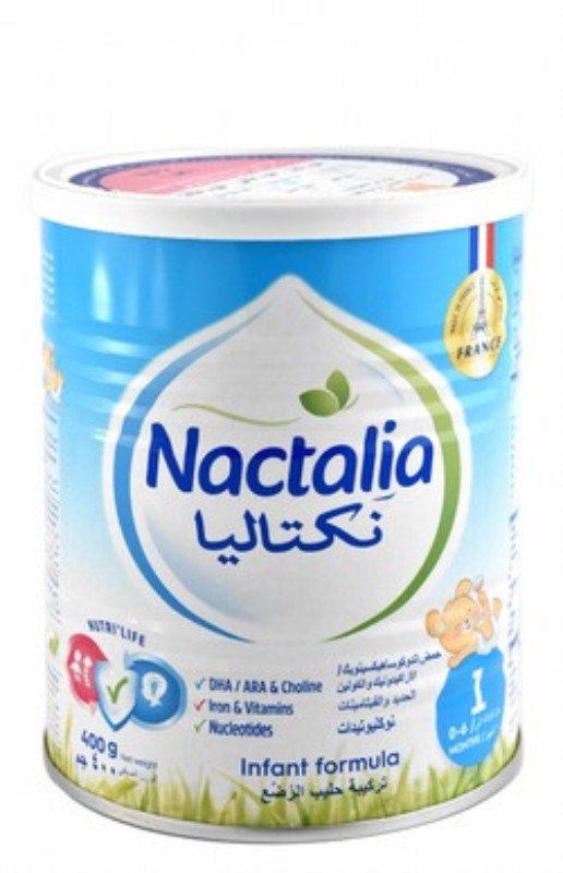 Nactalia Infant Milk Formula with Iron & Nucleotides Stage 1 (0-6 Months)