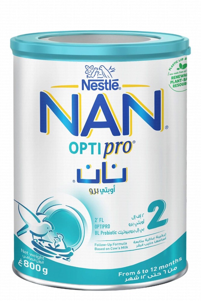 NAN Optipro Follow-Up Milk Formula with 2-FL & BL Probiotic Stage 2 (6-12 Months)