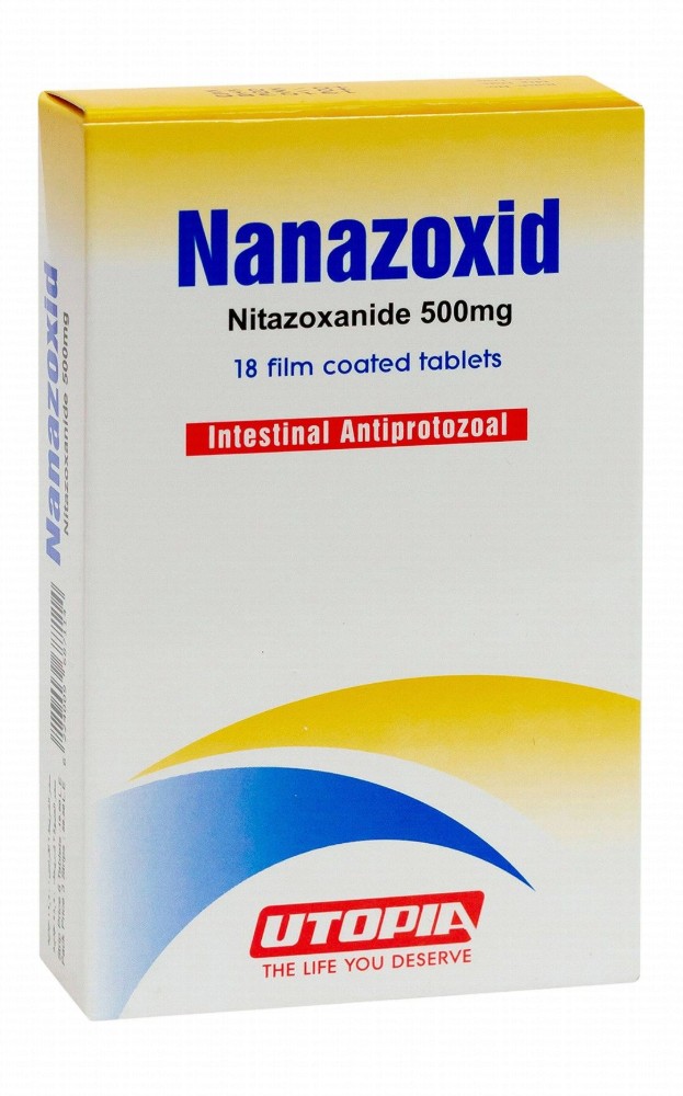 Nanazoxid 500mg Nitazoxanide Intestinal Antiprotozoal