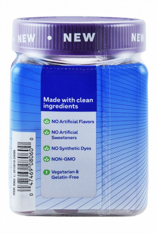 Natrol 166mg Magnesium Citrate Gummy Supplements Raspberry Flavor for Mood & Stress Relief - vegetarian, GMO free, drug free