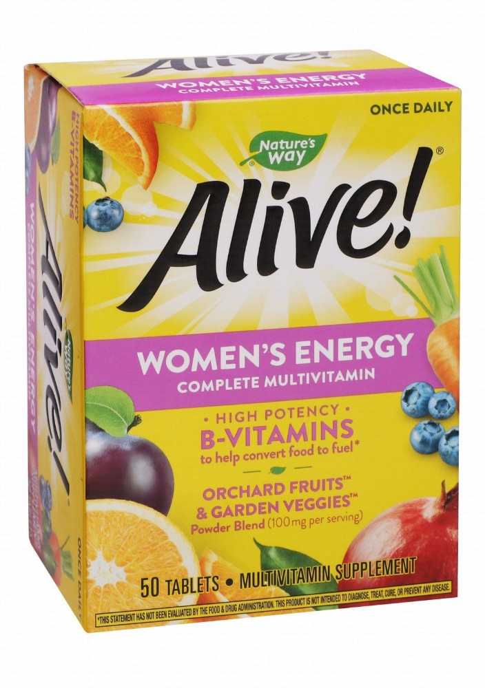 Nature's Way Women's Energy Multivitamin Supplement - caffeine free, gluten free, soy free