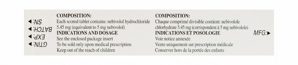 Nebilet 5mg Nebivolol