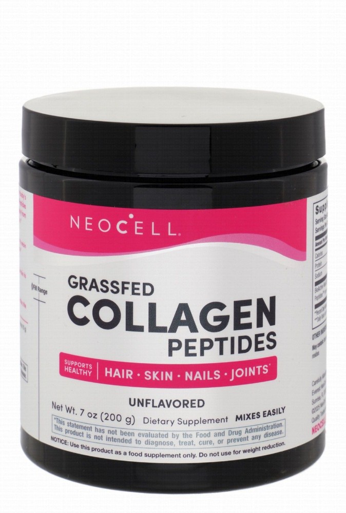 Neocell 6.6g Super Collagen Powder Hair, Skin, Nails & Joint Support Supplement Unflavored - GMO free, gluten free