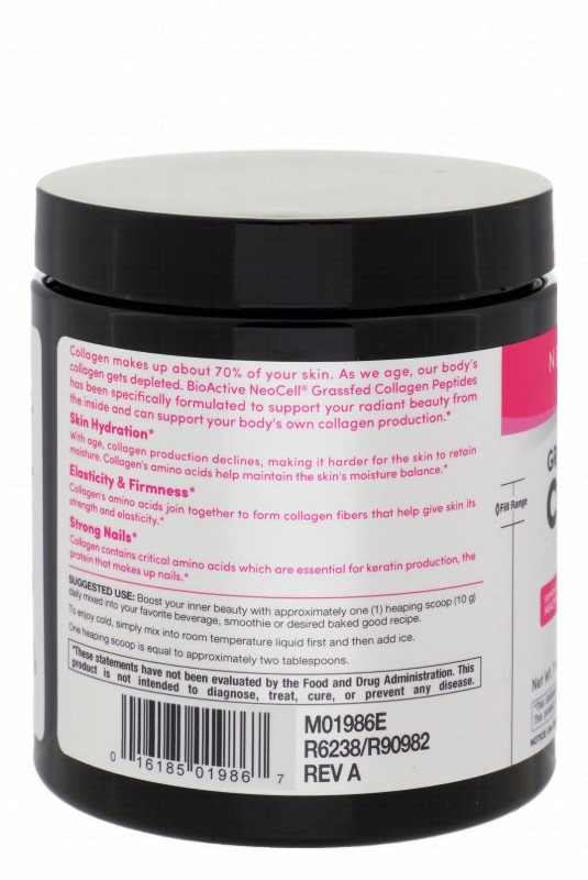 Neocell 6.6g Super Collagen Powder Hair, Skin, Nails & Joint Support Supplement Unflavored - GMO free, gluten free
