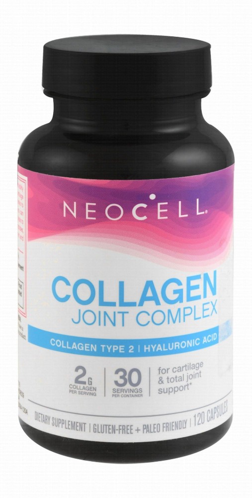 Neocell Collagen Joint Complex Supplement with Hyaluronic Acid - GMO free, gluten free, lactose free
