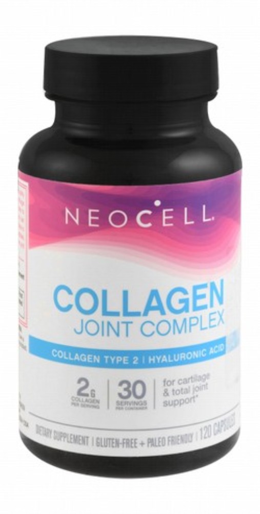 Neocell Collagen Joint Complex Supplement with Hyaluronic Acid - GMO free, gluten free, lactose free