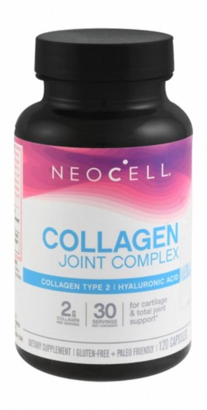 Neocell Collagen Joint Complex Supplement with Hyaluronic Acid - GMO free, gluten free, lactose free