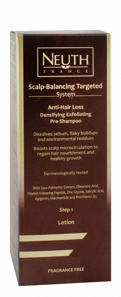 Neuth Scalp Balancing, Anti-Hair Loss, Exfoliating & Densifying Pre-Shampoo Lotion - fragrance free