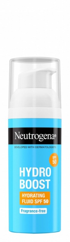 Neutrogena Hydro Boost SPF50 Hydrating Fluid - fragrance free