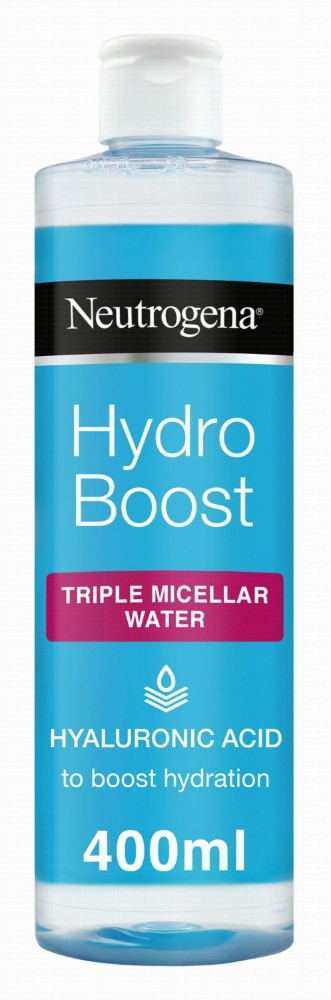 Neutrogena Hydro Boost Triple Micellar Water with Hyaluronic Acid - parabens free