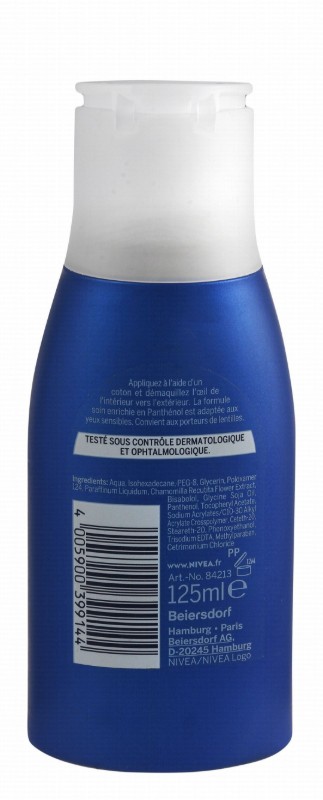 NIVEA Creme Care Waterproof Makeup Remover for Sensitive Eyes