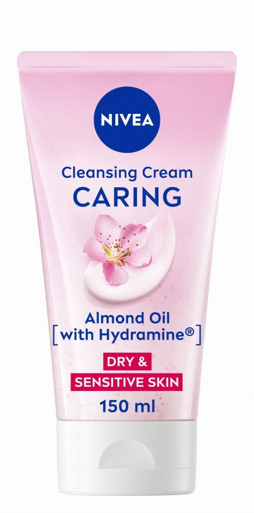NIVEA Gentle Face Wash with Almond Oil for Dry & Sensitive Skin