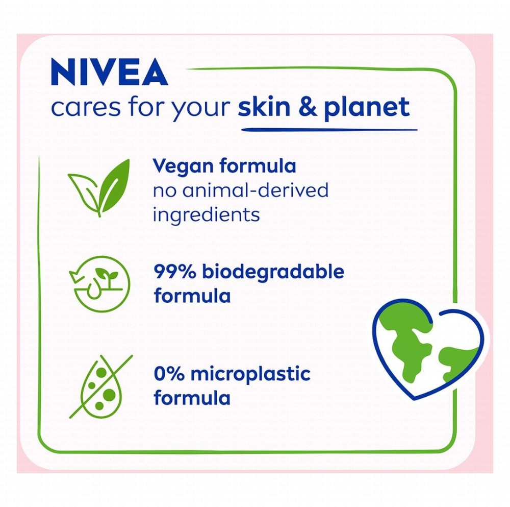 NIVEA Gentle Face Wash with Almond Oil for Dry & Sensitive Skin