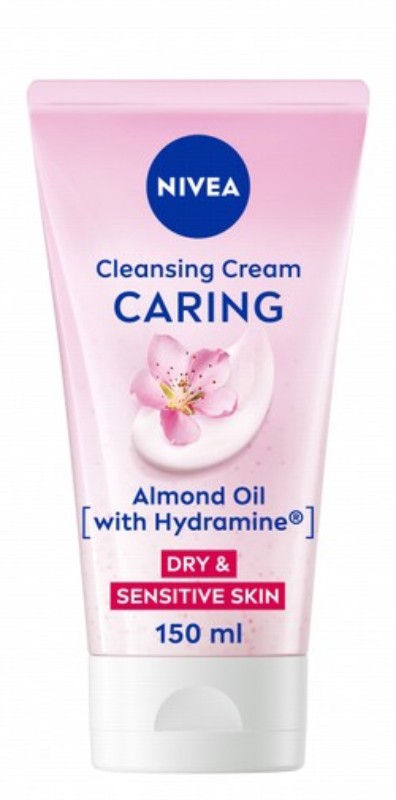 NIVEA Gentle Face Wash with Almond Oil for Dry & Sensitive Skin