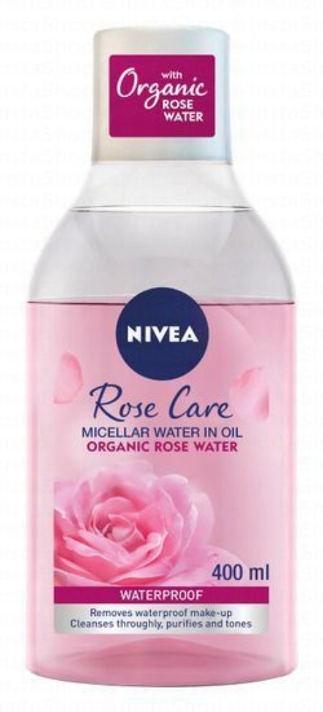 NIVEA Rose Care Micellar Water with Organic Rose Water & Oil
