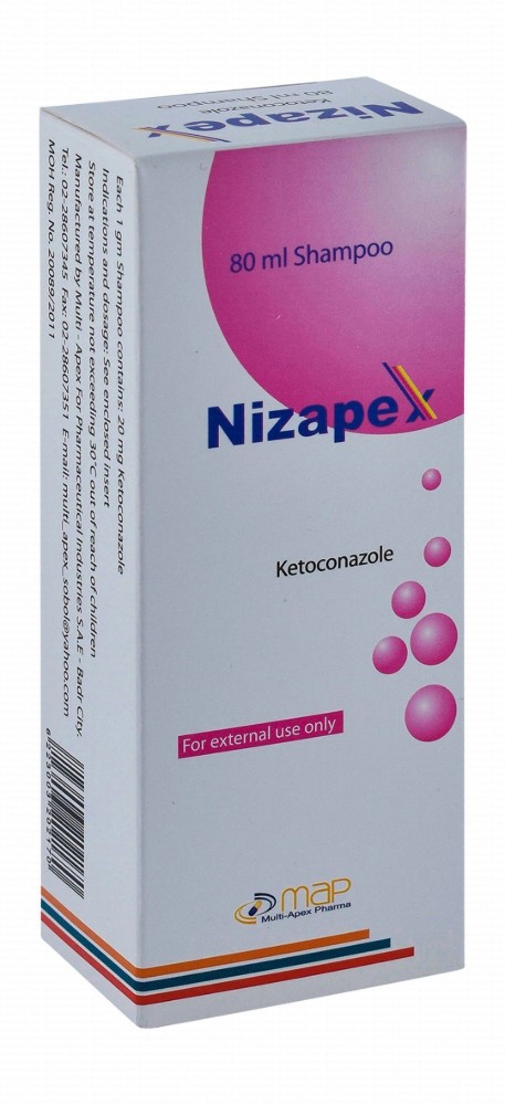 Nizapex Shampoo with Ketoconazole