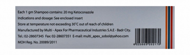 Nizapex Shampoo with Ketoconazole