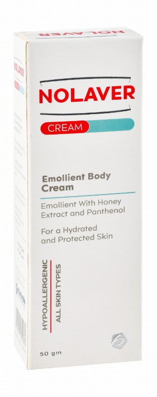 Nolaver Hypoallergenic Emollient Body Cream with Honey Extract & Panthenol for All Skin Types
