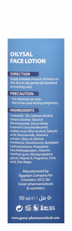 Normelan Oilysal Face Lotion for Oily & Acne-Prone Skin