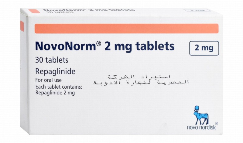Novonorm 2mg Repaglinide