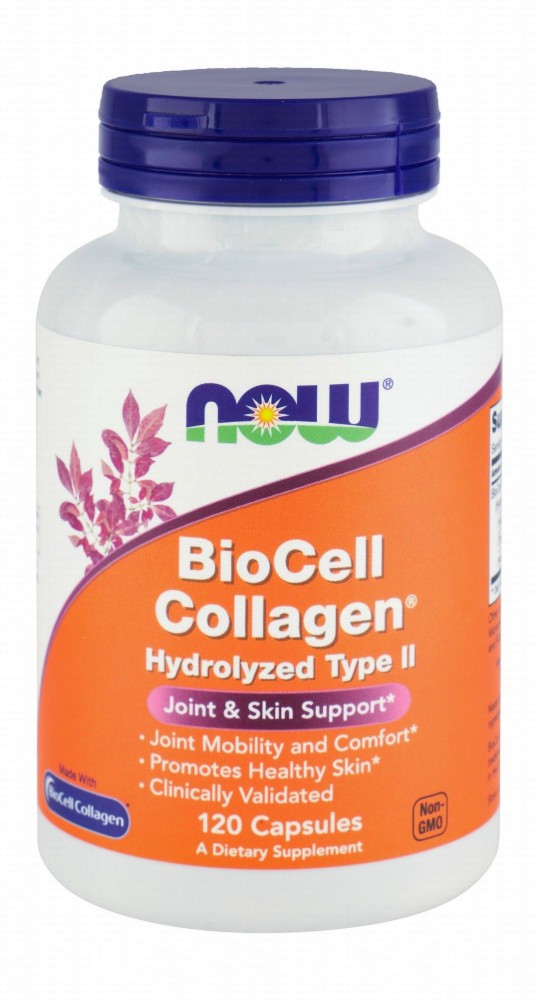 Now BioCell Collagen Joint Mobility & Skin Health Support Supplement - GMO free