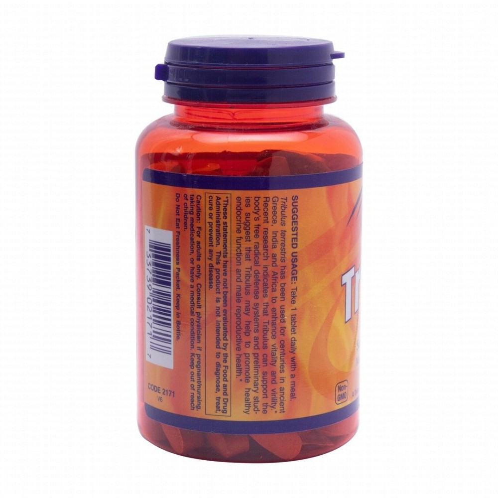 Now Sports 1000mg Tribulus Men's Supplement - vegan, GMO free