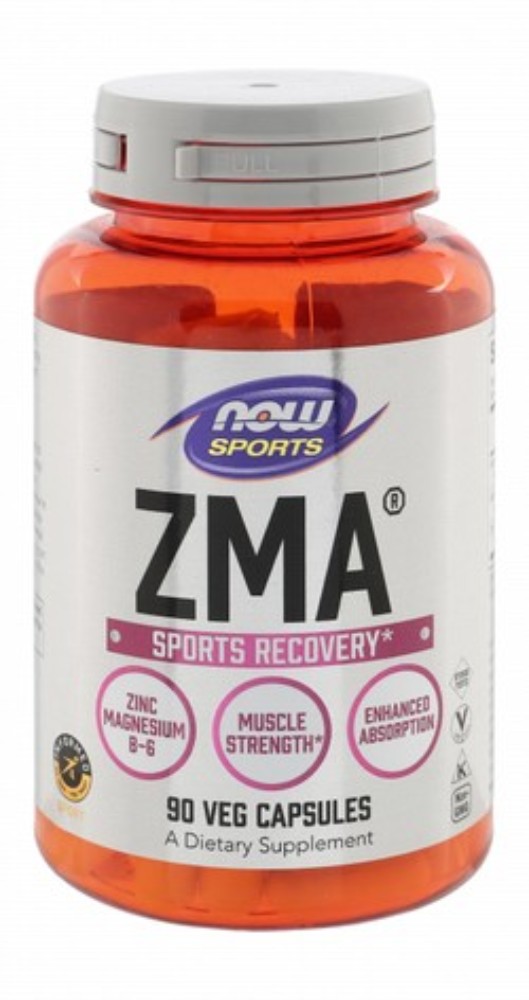 Now Sports Zma Recovery Supplement - GMO free, steroid free