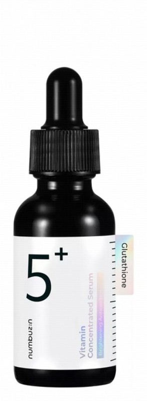 Numbuzin 5 Plus Vitamin Brightening Concentrated Face Serum with Glutathione & Antioxidant