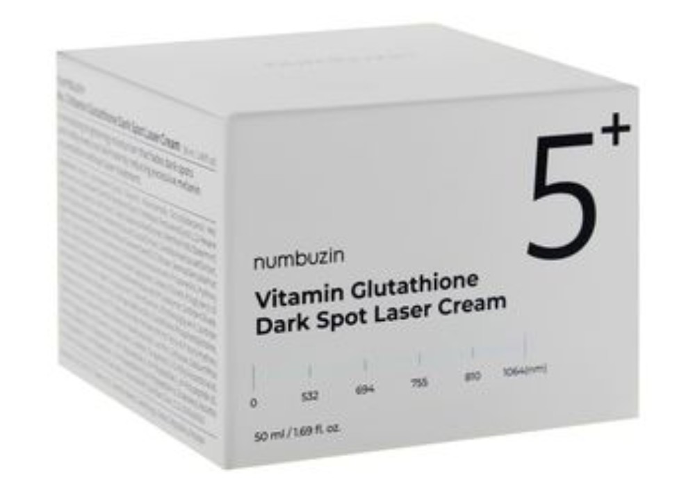 Numbuzin 5+ Anti-Dark Spot Laser Face Cream with Vitamin & Glutathione
