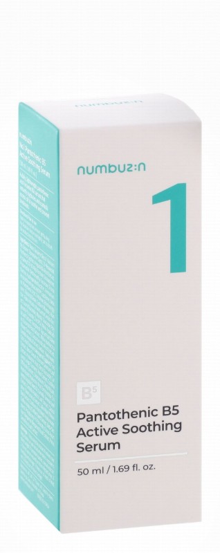 Numbuzin No.1 Active Soothing Face Serum with Pantothenic B5
