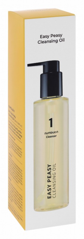 Numbuzin No.1 Easy Peasy Cleansing Oil Facial Cleanser