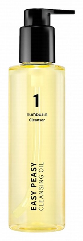 Numbuzin No.1 Easy Peasy Cleansing Oil Facial Cleanser