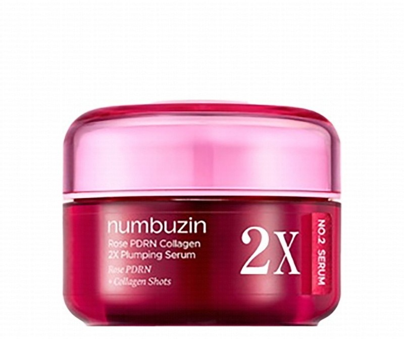 Numbuzin Plumping Face Serum with Rose PDRN Collagen
